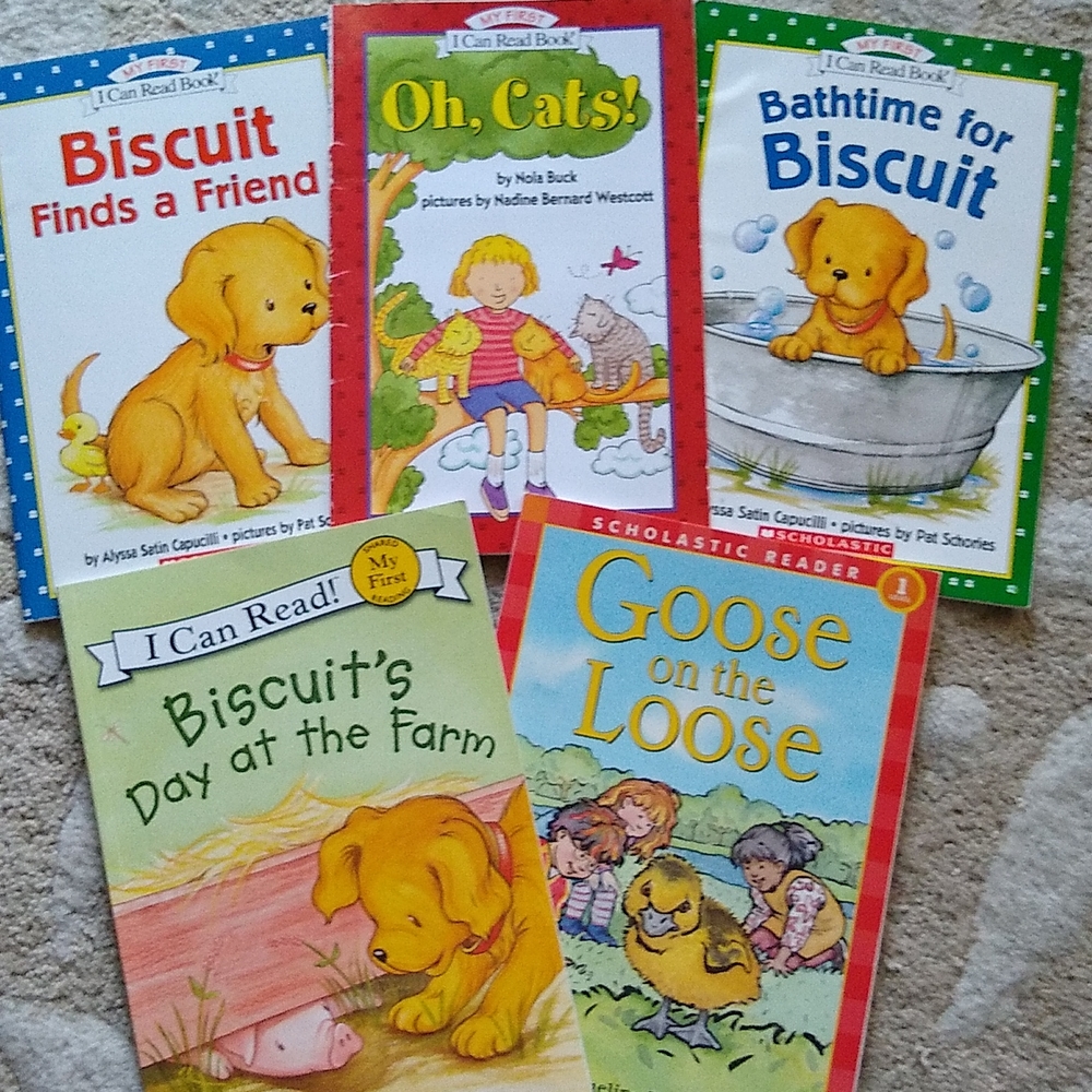 Five Level 1, My First I Can Read Books